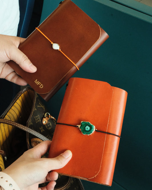 The Leather Folio in A6