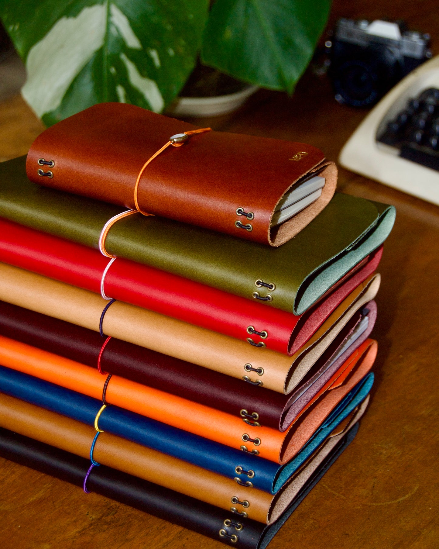 The Leather Folio in A5