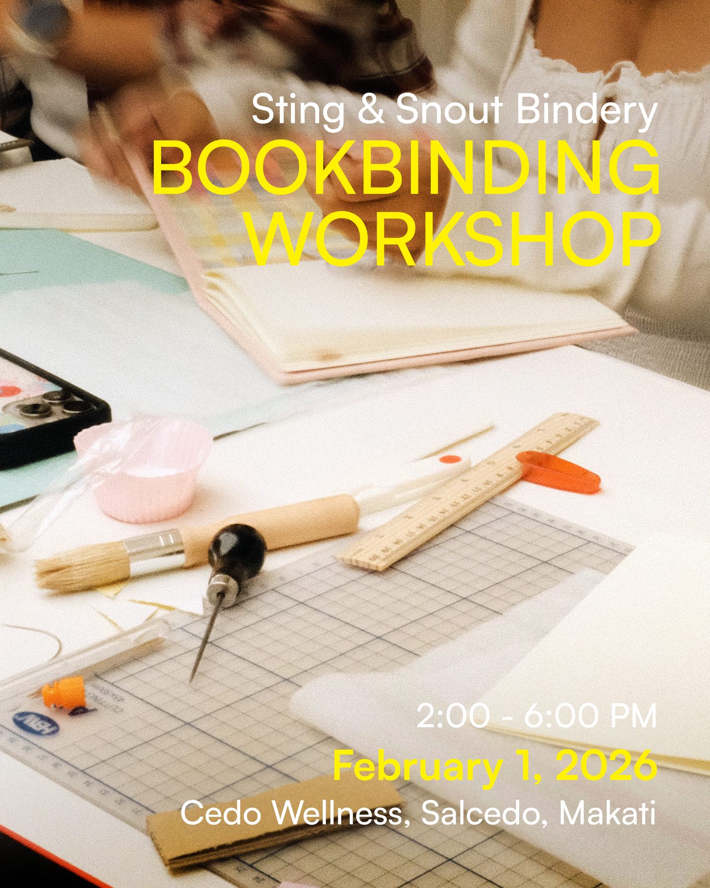 Bookbinding Workshop (Open-Spine Lay-flat Journal)