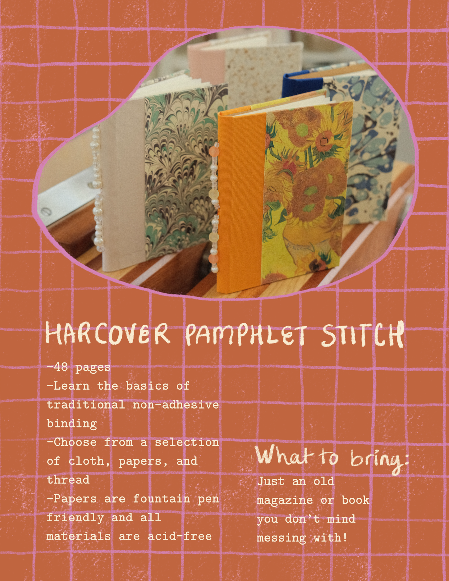 Bookbinding Workshop at PlannerCon: Analog Days