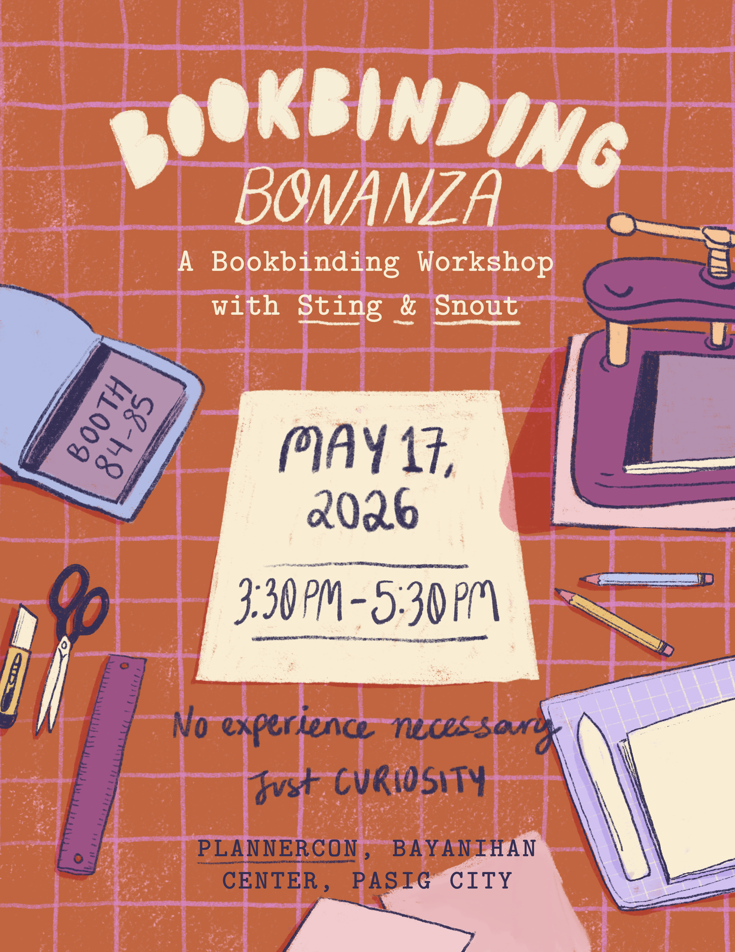 Bookbinding Workshop at PlannerCon: Analog Days