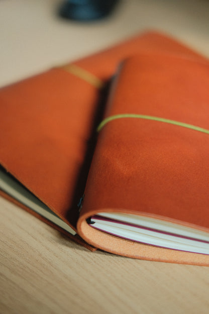 The Leather Folio in A5 (Bifold)
