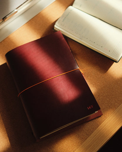 The Leather Folio in A5 (Bifold)