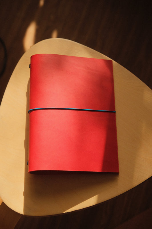 The Leather Folio in A6 (Bifold)