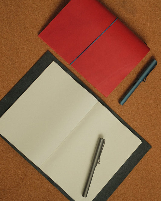 The Leather Folio in A5 (Bifold)