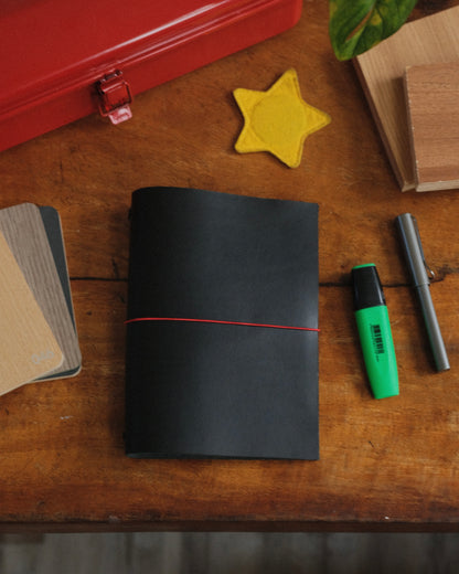The Leather Folio in A5 (Bifold)