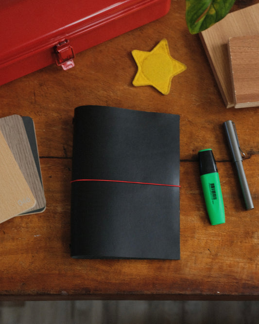 The Leather Folio in A5 (Bifold)
