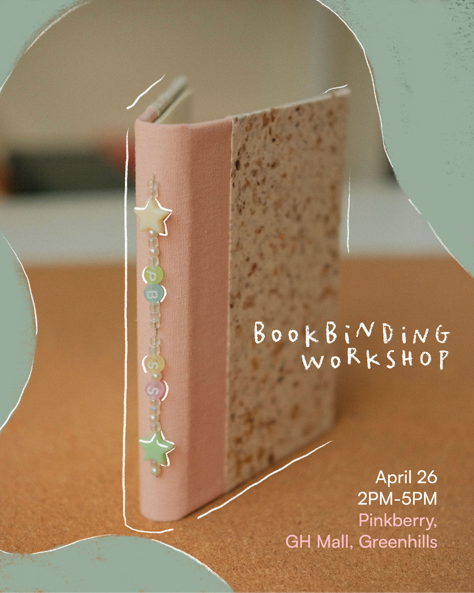 Bookbinding Workshop with Pinkberry
