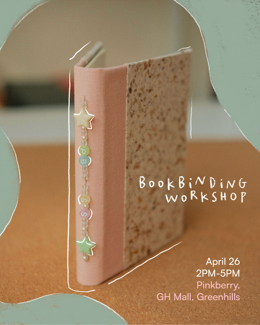 Bookbinding Workshop with Pinkberry